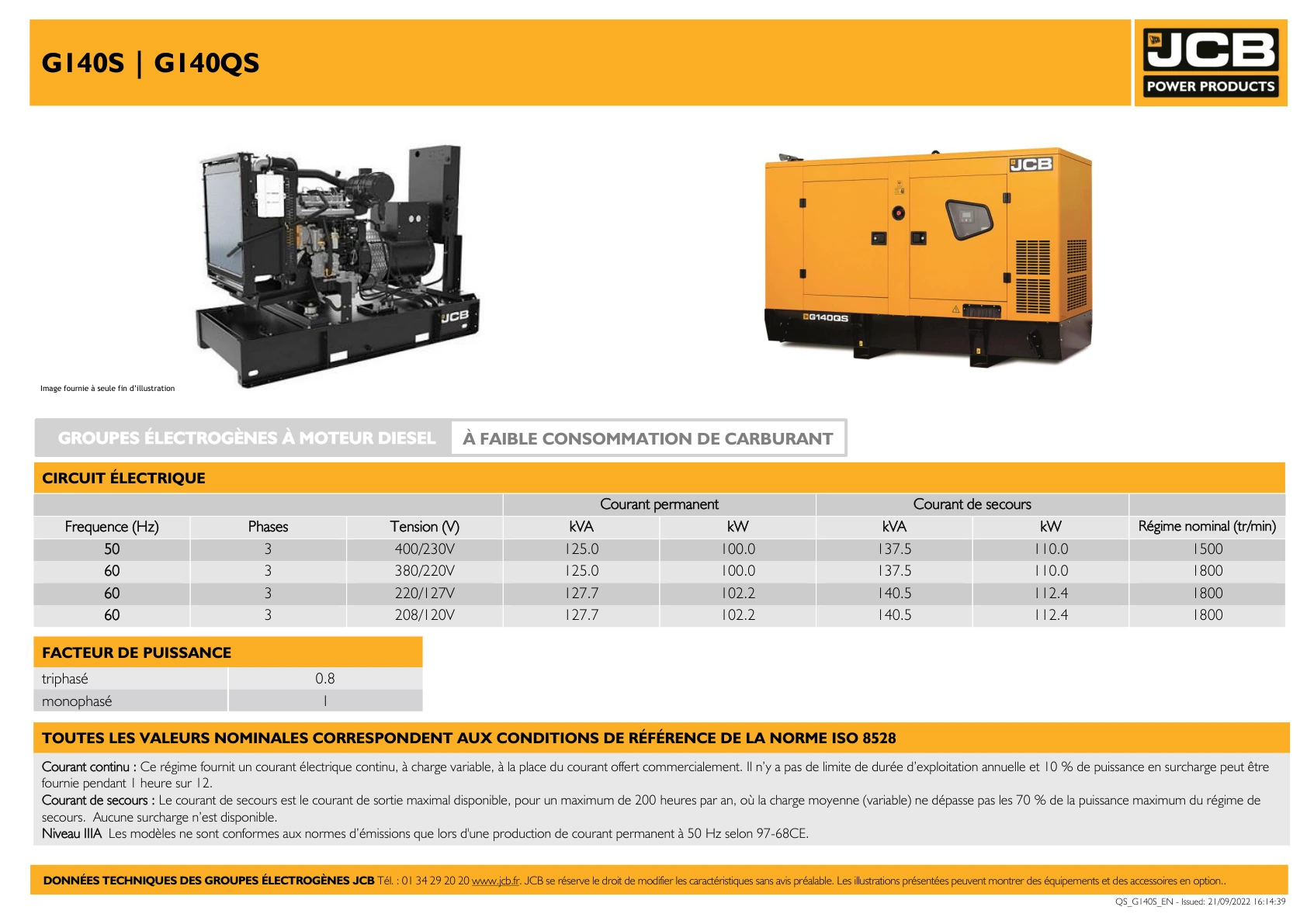 Diesel generator G140