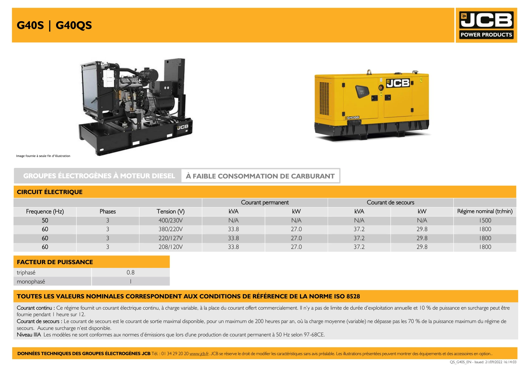 Diesel generator G40